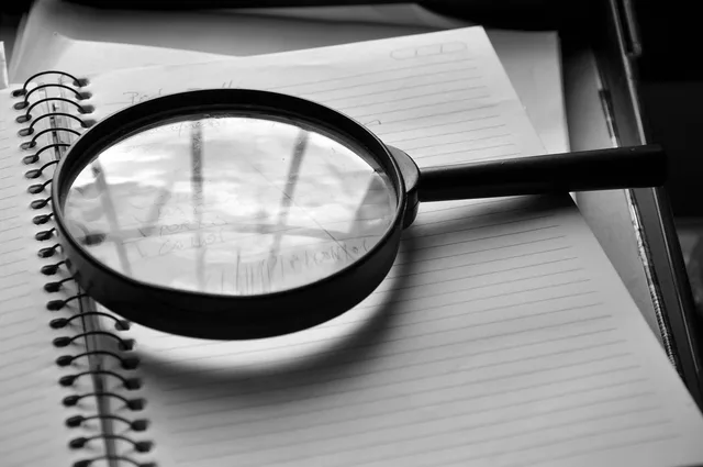 magnifying glass, journal, detail, job, the audit, magnifying glass, magnifying glass, magnifying glass, magnifying glass, magnifying glass. Zugelassene Revisoren finden: Das RAB-Register richtig nutzen